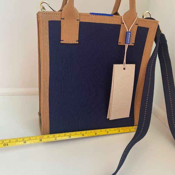 NTW Rothy's | The Petite Classic Tote | Mallard Blue - Picture 13 of 14
